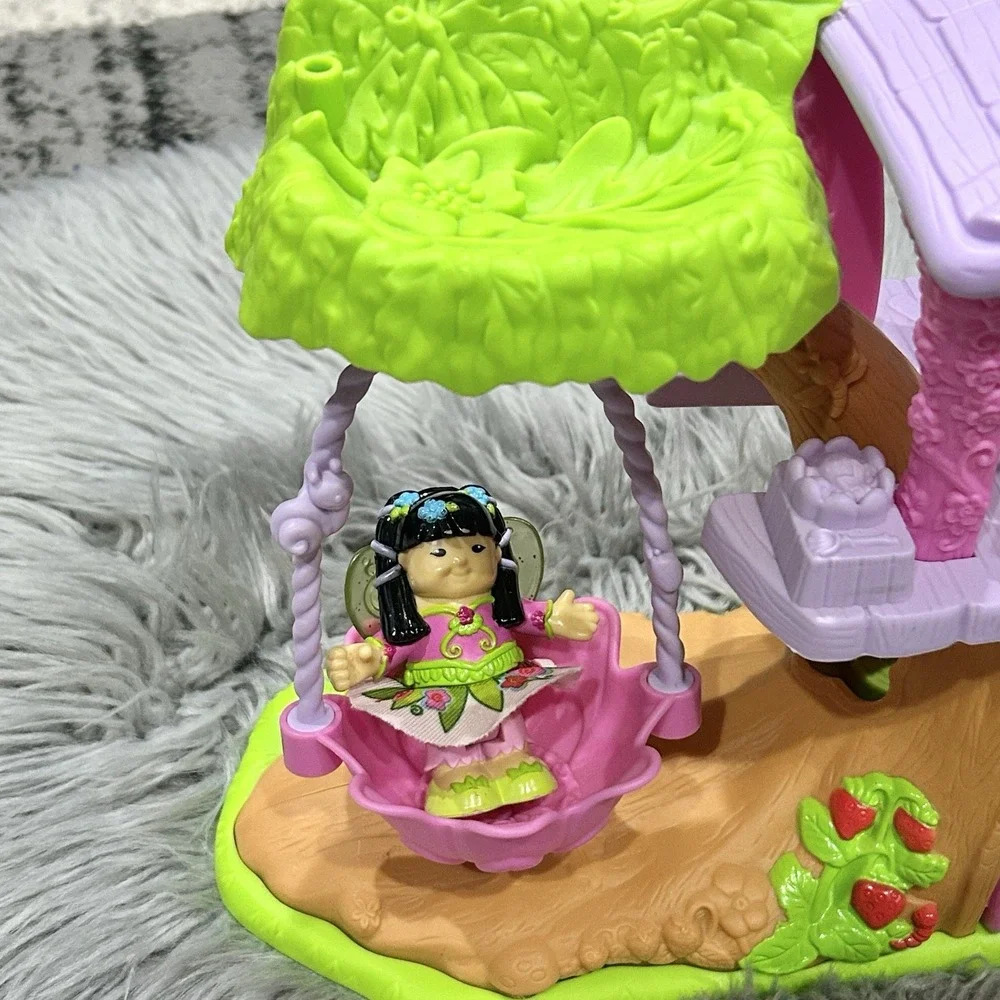 Fisher Price Little People Fairy Treehouse Playset Three Fairies & Unicorn